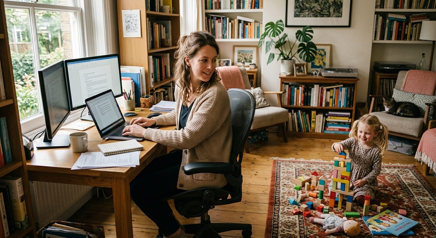 Balancing forældre- og arbejdsliv uden skyldfølelse